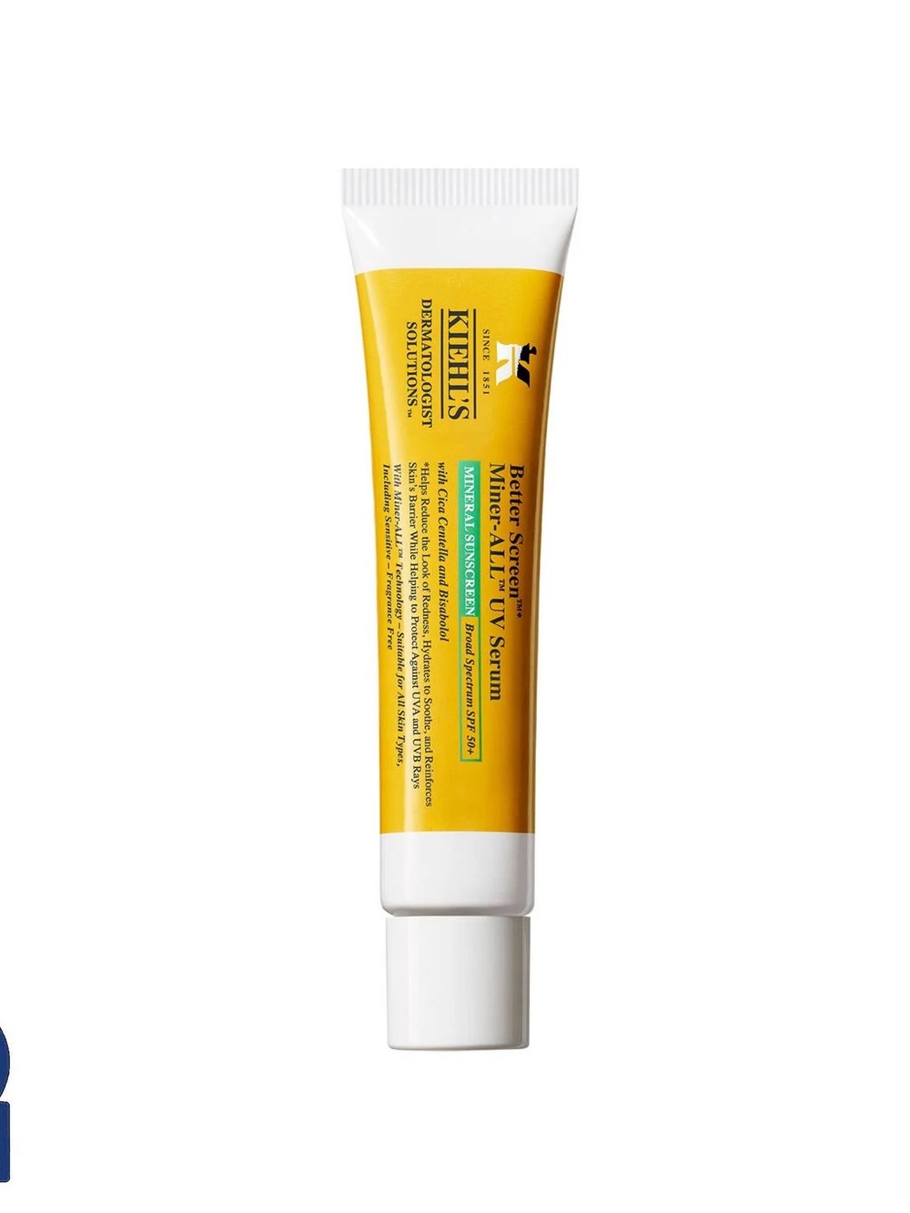 Kiehl's Better Screen Miner-all UV Serum Mineral Sunscreen SPF 50-brand new!